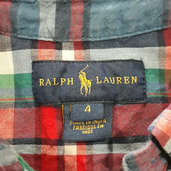 Ralph Lauren polo shirt size 4 - Picture 2 of 4